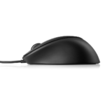 HP Fingerprint Mouse - Zwart - USB - Muis - 4TS44AA