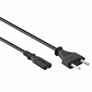 Apparaatsnoer C7 / stroomkabel zwart