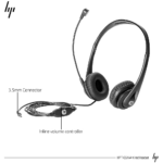 HP Business Headset v2 (Zwart) - T4E61AA