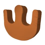 Anti-decubitus Draai- en Positioneringskussen – U-vormig – Waterdicht PU – Blauw/Oranje