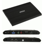 MSI WindBOX miniPC met Atom N270 en 1GB RAM - MS-9A15