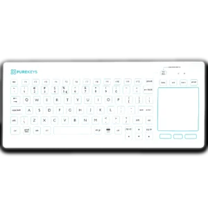 Purekeys Touchpad - medisch toetsenbord - bedraad - wit