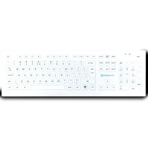 Purekeys Fullsize - medisch toetsenbord - bedraad - wit