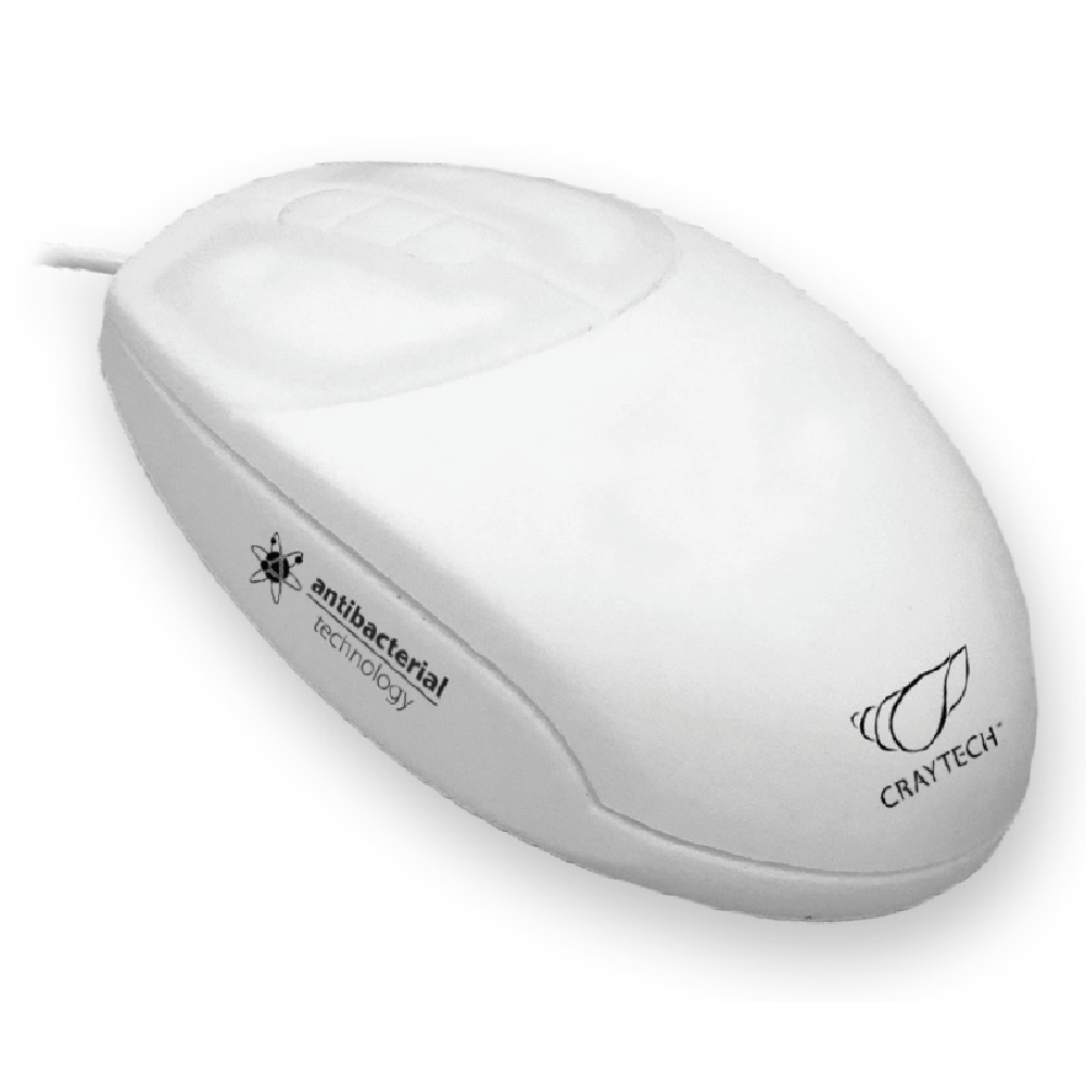 Craytech SaniKey Optical Mouse Slim - hygiënische muis