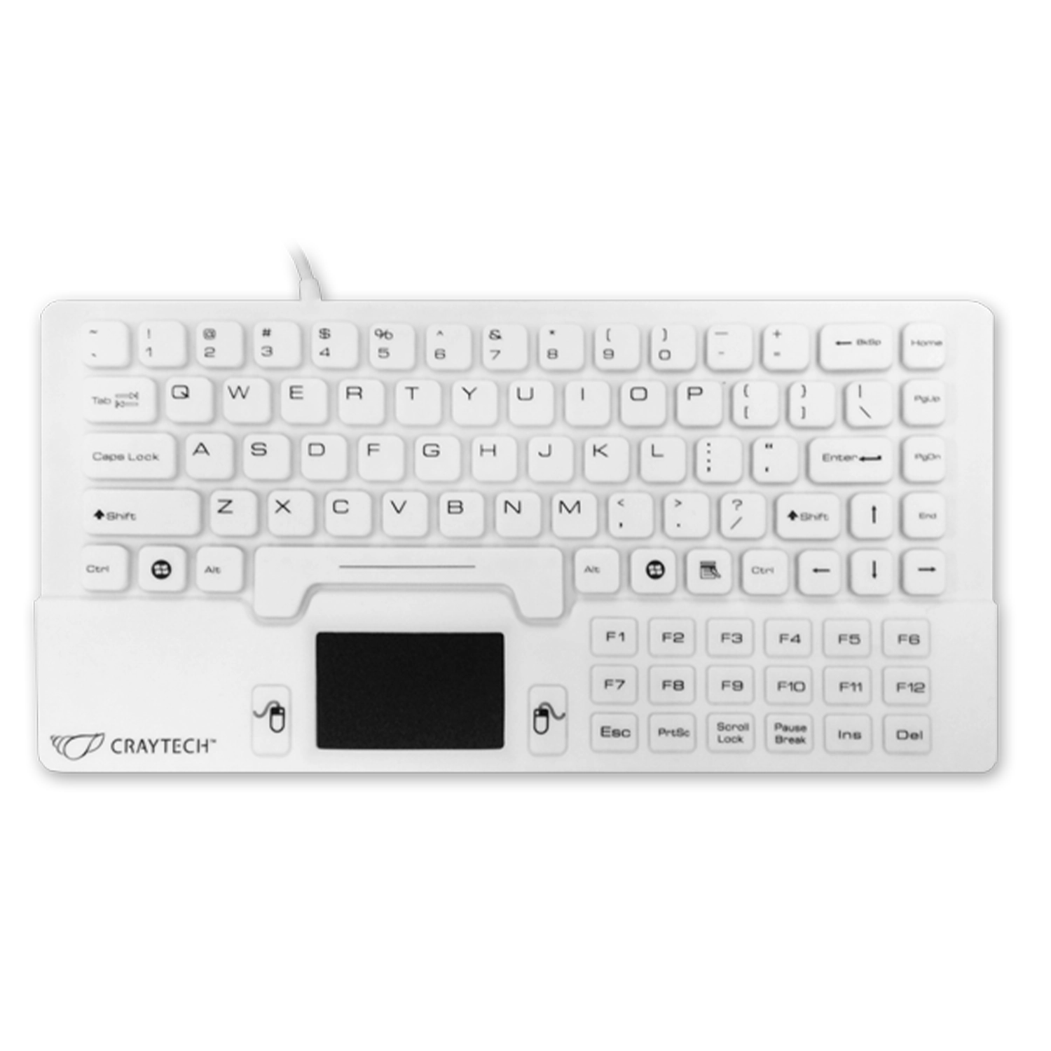 Craytech SaniKey Touch Mini - hygiënisch toetsenbord