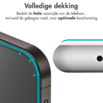 Selencia Premium Screenprotector voor iPhone SE (2020/2022) - Zwart