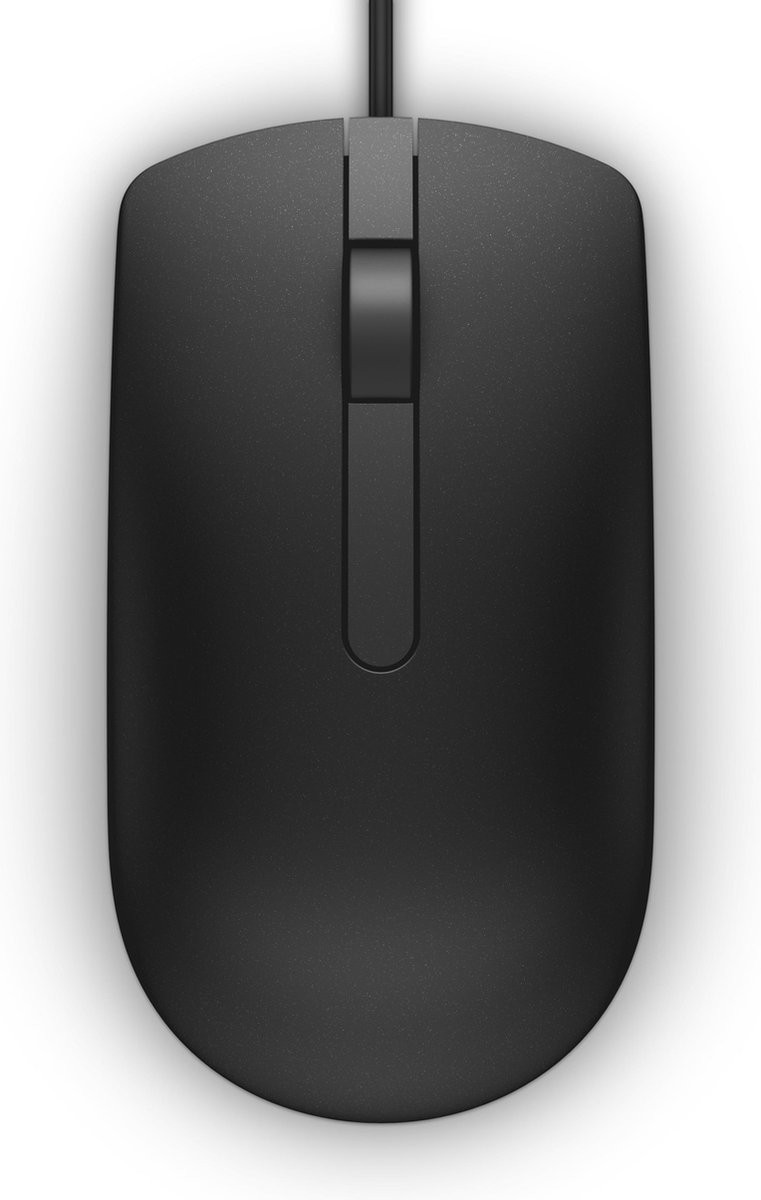 Dell MS116 muis - USB - mouse - 1000 dpi - Zwart