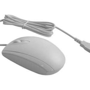 HP Wired USB Mouse White