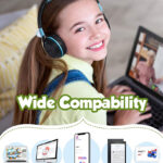 Mpow CHE1 - koptelefoon voor kinderen - Roze