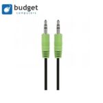 AUX-kabel audio - 1.8m zwart - 3.5mm jack cable