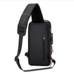Crossbody Tas Zwart met Bruin
