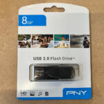 PNY USB Flash Drive 8GB - USB 2.0 Memory Stick