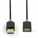 Nedis Grijs USB verlengkabel 2m (CCBW60010AT20)