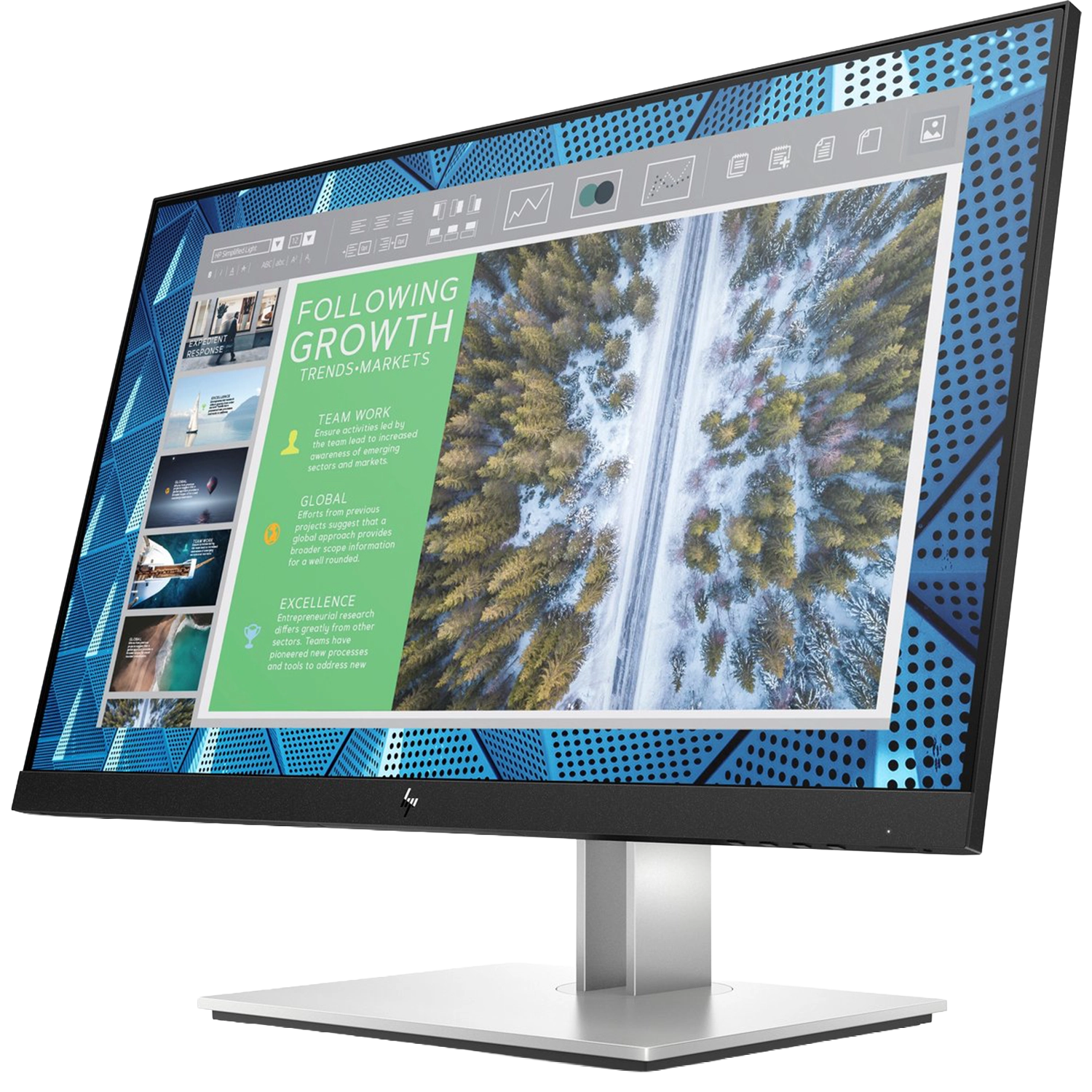 HP E24q G4 Monitor – 24″ QHD IPS – 2560×1440