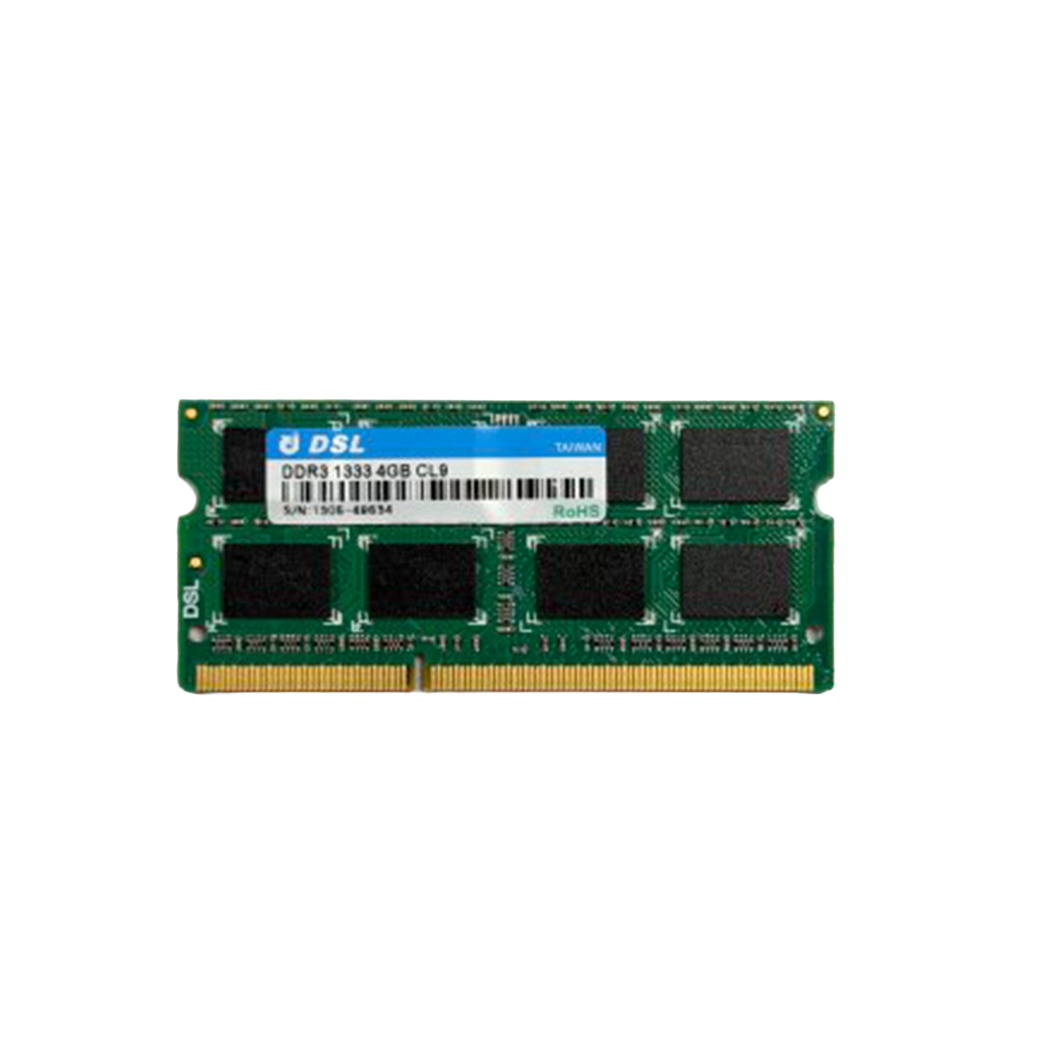 DSL 4GB DDR3-1333 SO-DIMM – CL9 Laptop Geheugen