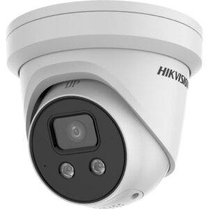 Hikvision DS-2CD2386G2-ISU/SL – 8MP 4K AcuSense Turret Camera met Stroboscoop & Audio 2.8mm – 6941264088653