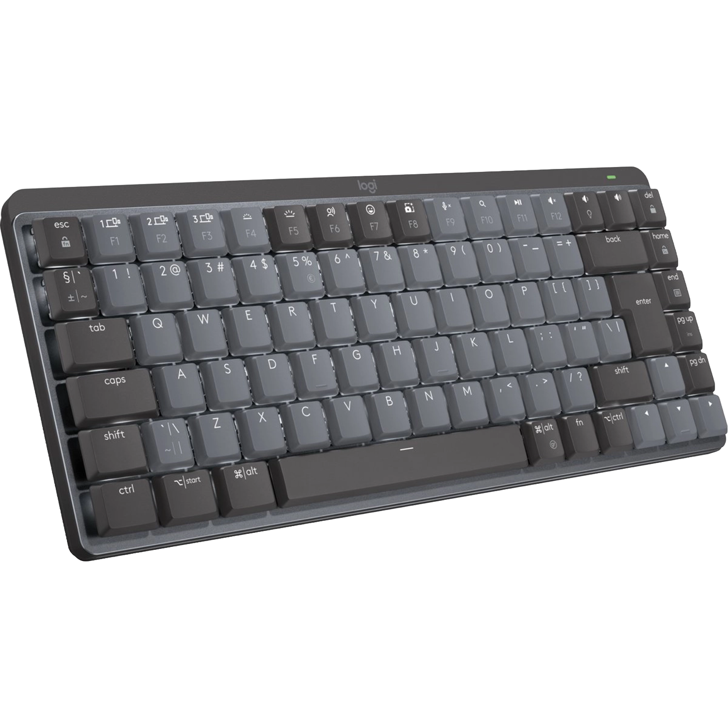 Logitech MX Mechanical Mini Draadloos Toetsenbord – Graphite