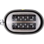 Lund Professional Broodrooster 2-Sleuven – 850W – Zwart