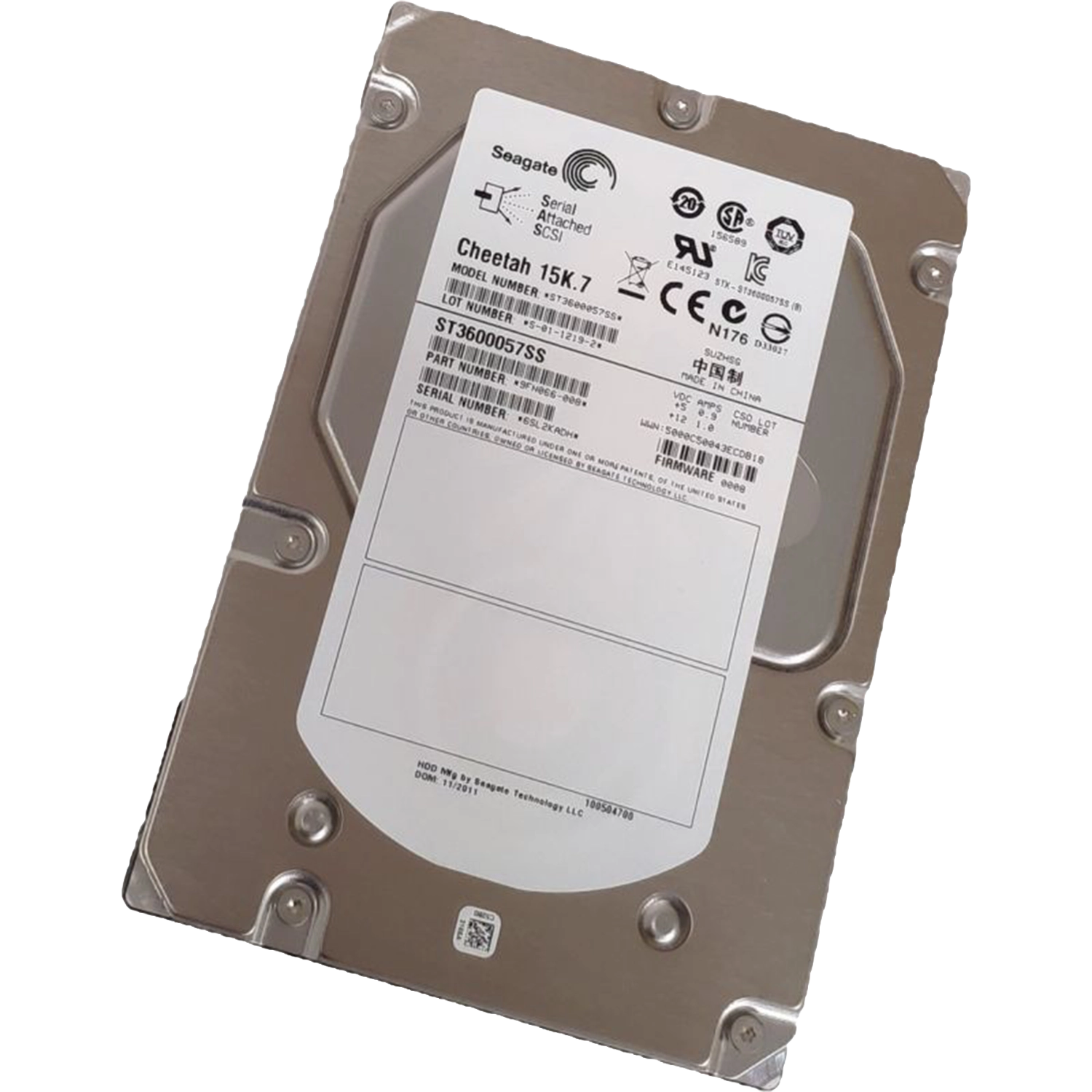 Seagate Cheetah 15K.7 600GB Enterprise HDD
