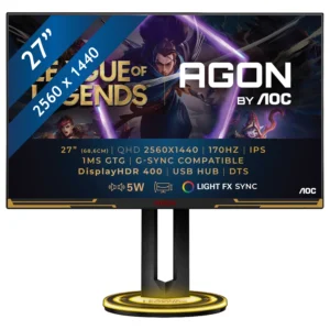AOC AGON AG275QXL – 27″ QHD Gaming Monitor