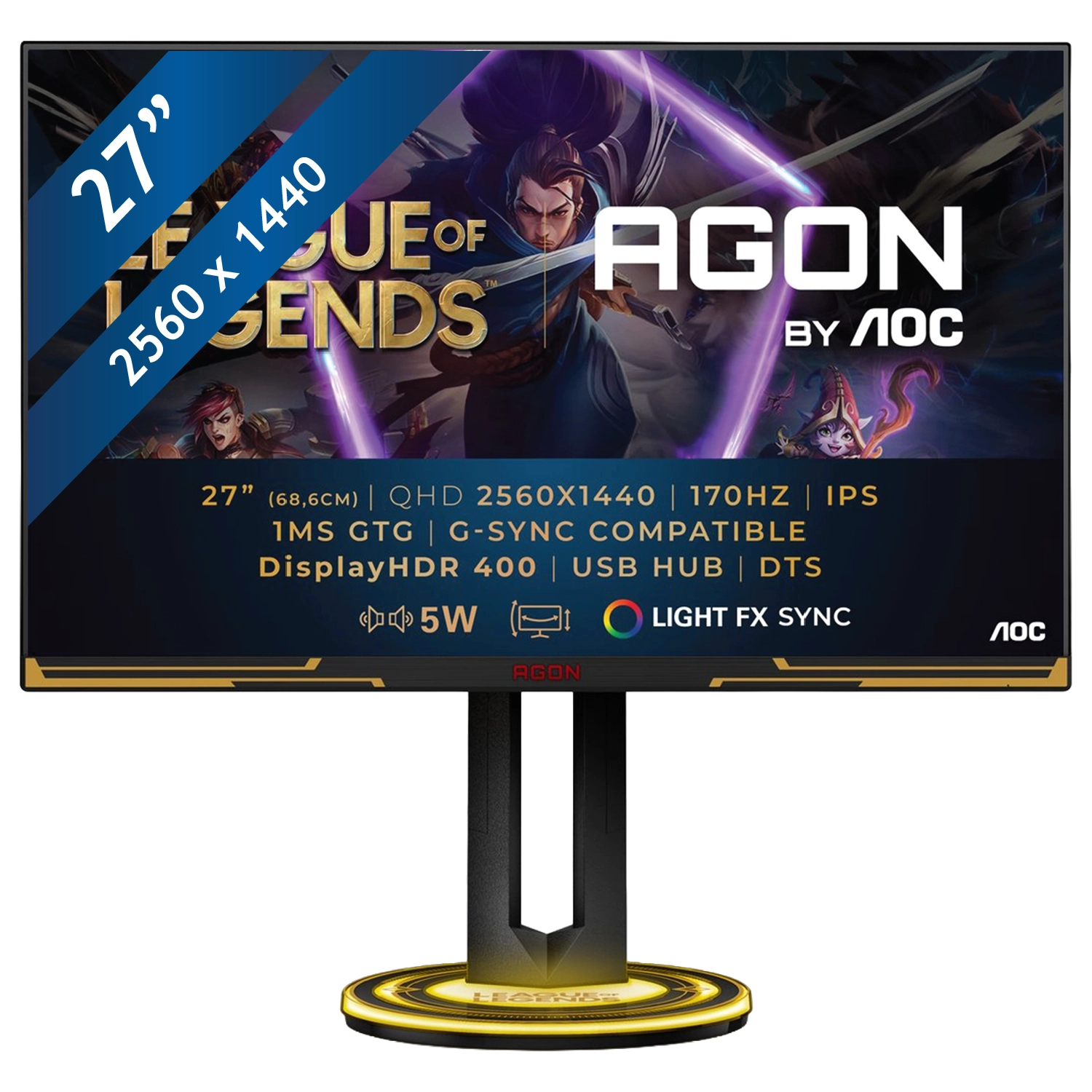 AOC AGON AG275QXL – 27″ QHD Gaming Monitor