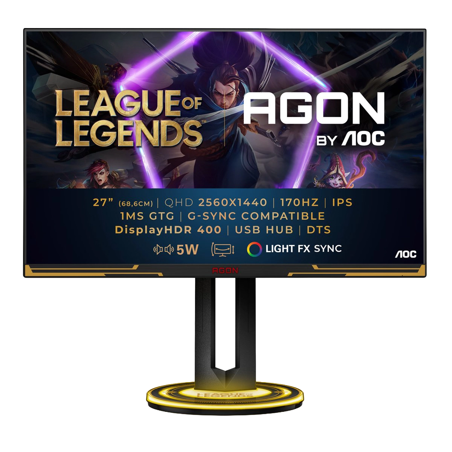 AOC AGON AG275QXL – 27″ QHD Gaming Monitor