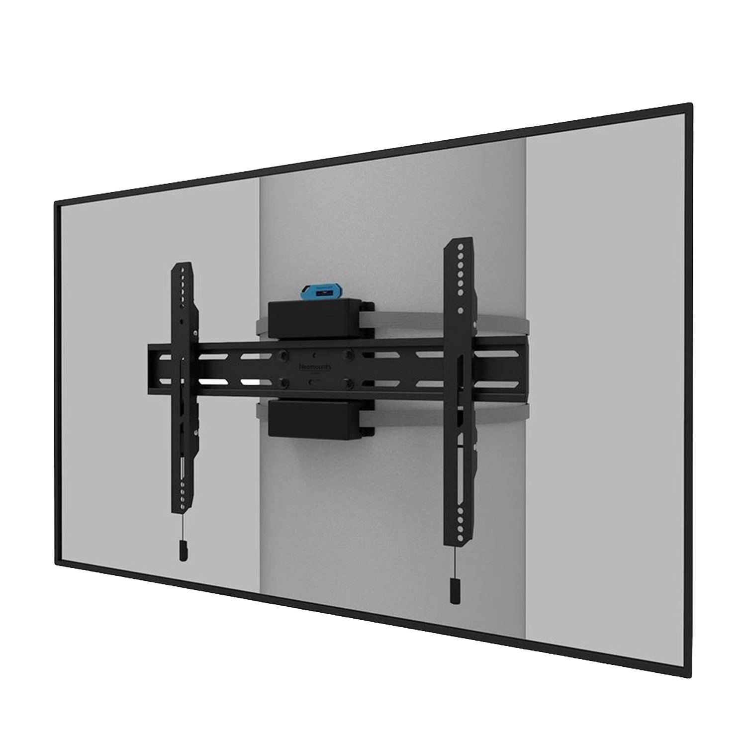 Neomounts WL30S-910BL16 – Pilaarsteun voor Flatscreens – 40–75″ – Zwart