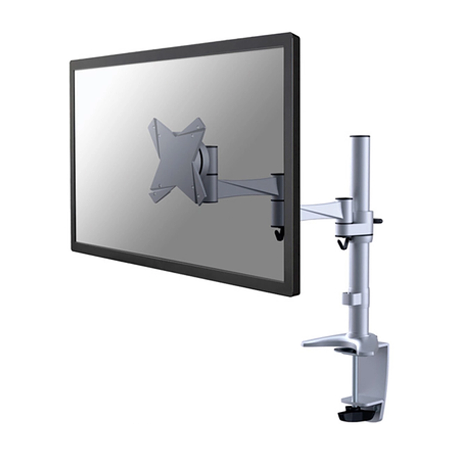 Neomounts FPMA-D1330SILVER – Monitorarm 10-30″ – Bureauklem – Zilver