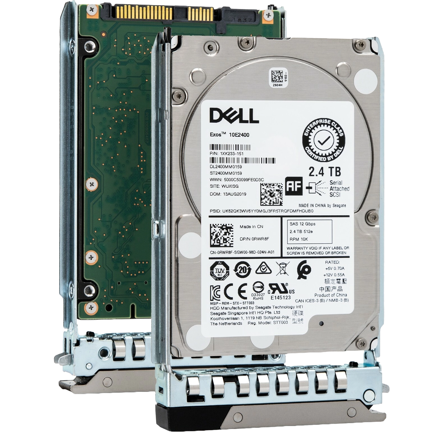 Dell 2.4TB SAS 10K 2.5″ Hot-Swap Hard Drive – PowerEdge Server HDD – 400-AUQX