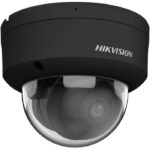 Hikvision 8 MP AcuSense, 1/1.8" Progressive Scan CMOS, 3840 × 2160, 2.8 mm, F1.0, Mic, Alarm, DORI, WDR, 3D DNR, RJ-45, IP67, IK10, PoE, 12 VDC, 525 g, Black