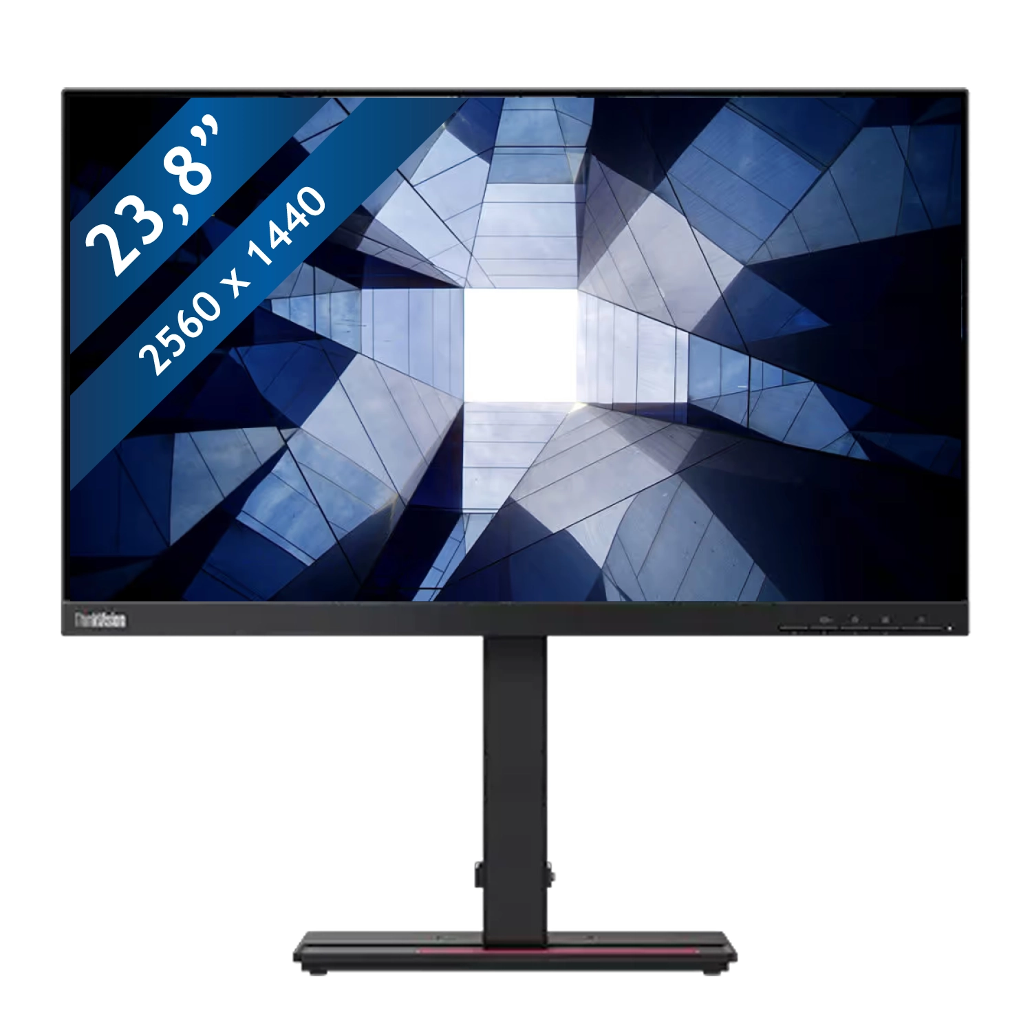 Lenovo ThinkVision P24h-2L 23.8″ QHD IPS Monitor – USB-C Docking
