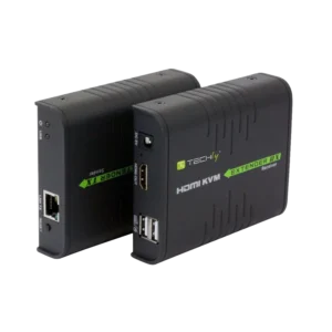 Techly IDATA-HDMI-KVM2 HDMI KVM Extender – 120m via CAT5e/CAT6 – Full HD – Zender & Ontvanger