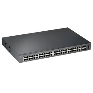 Zyxel XGS2210-52 Managed Gigabit Switch – 48× GbE + 4× 10G SFP+ – Layer 2+
