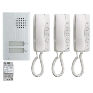 Aiphone KIT DA3 – Audio Intercom 3 Appartementen