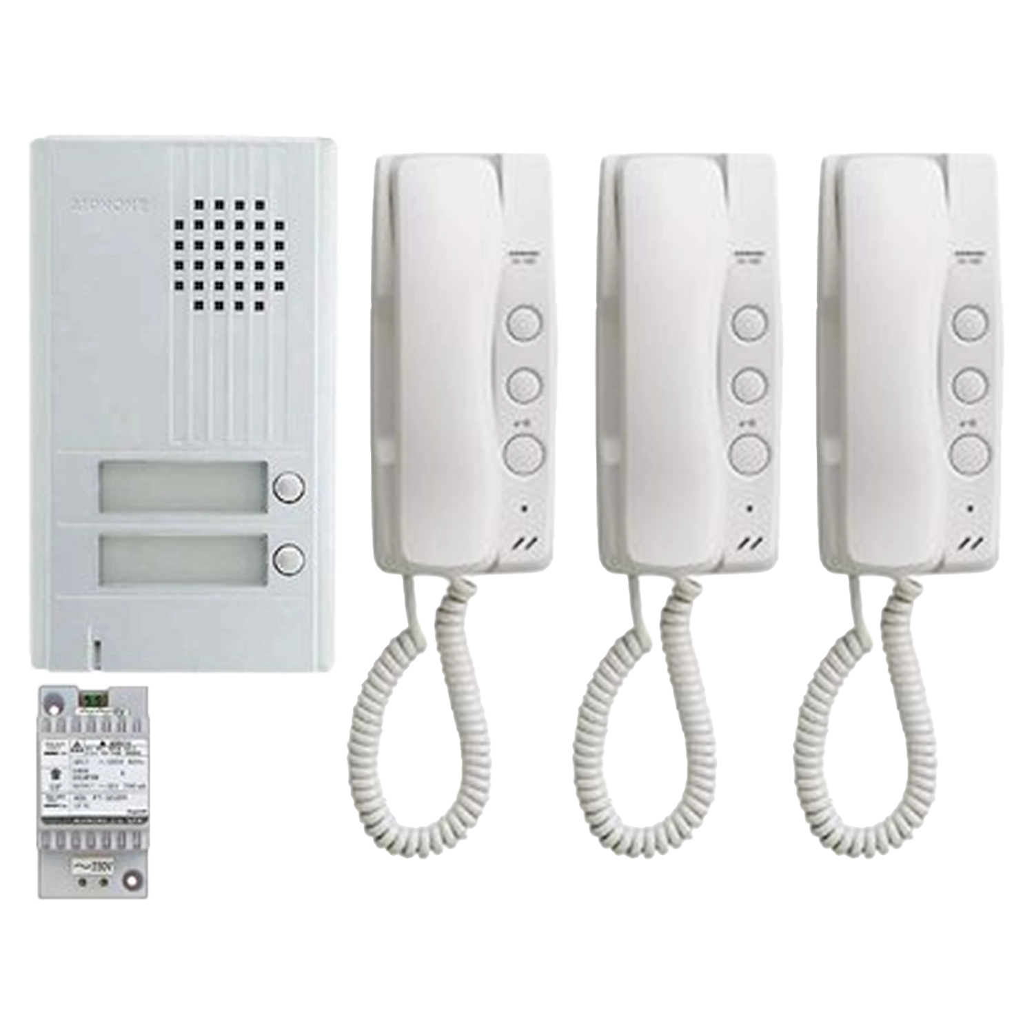 Aiphone KIT DA3 – Audio Intercom 3 Appartementen