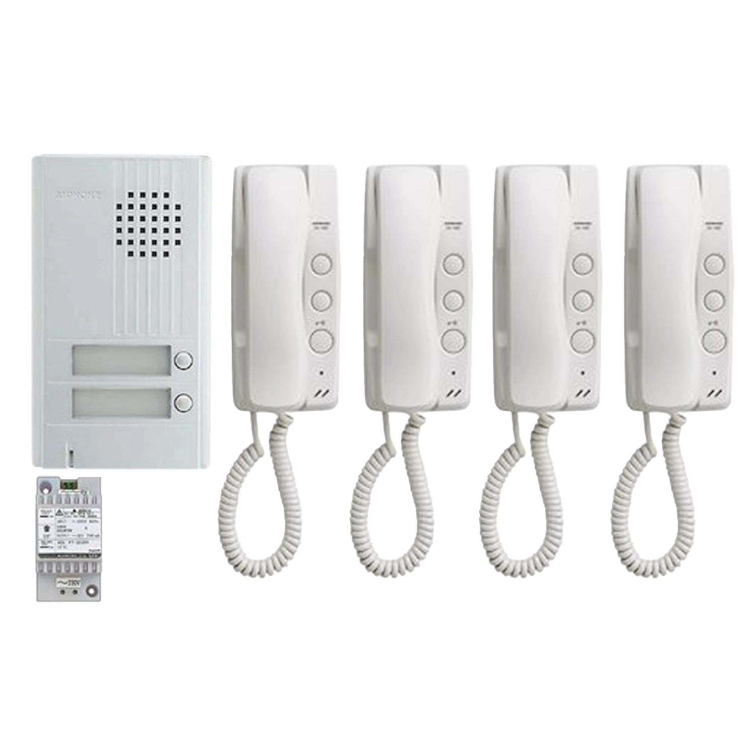 Aiphone KIT DA4 – Audio Intercom 4 Appartementen