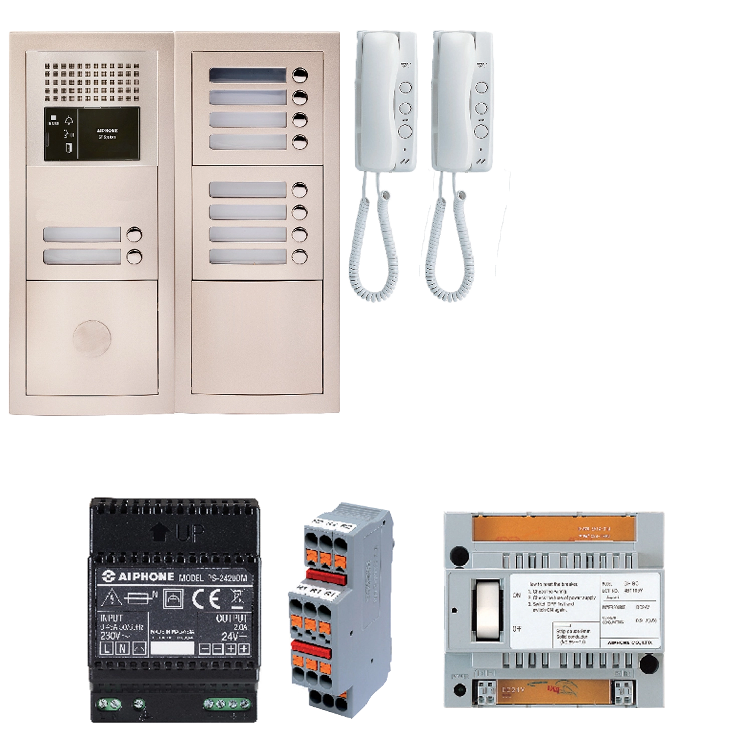 Aiphone GT-BA2F – Audio Intercom 2 Appartementen