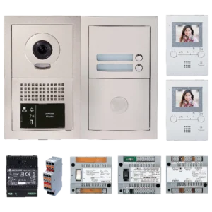 Aiphone GT-BV2F – Video Intercom 2 Appartementen