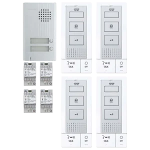 Aiphone KIT DB4 – Handsfree Audio Intercom 4 App.