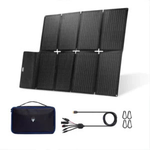 SomniVolt Lumen 100 – Draagbaar Zonnepaneel 100W
