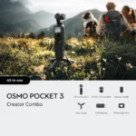 DJI Osmo Pocket 3 Creator Combo – 4K 1-inch CMOS