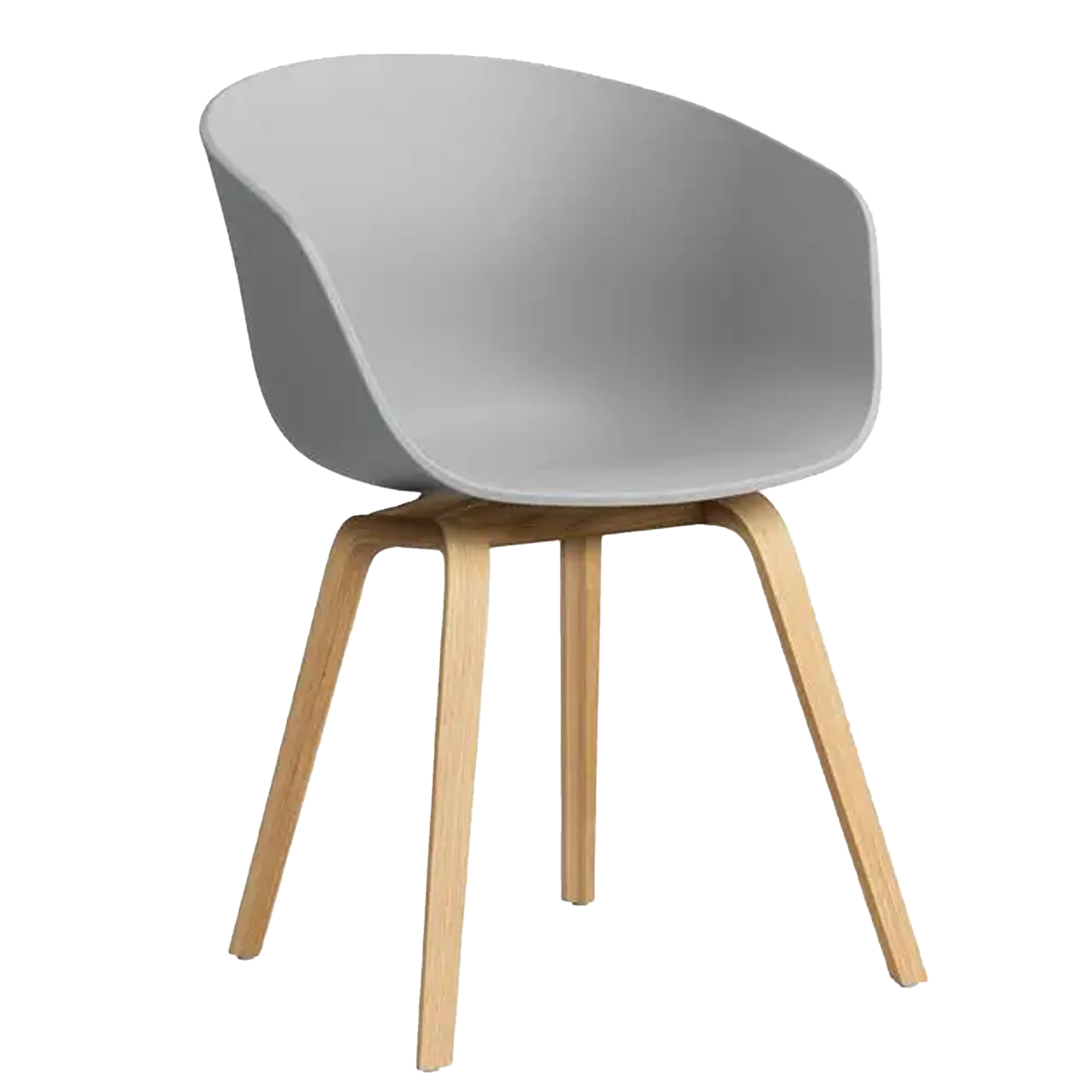 HAY AAC22 Concrete Grey – Gezeept Eiken – HA03010552