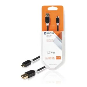 König USB A - USB Micro B M/M 2m